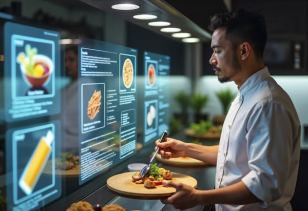 Maneras de usar IA restaurante